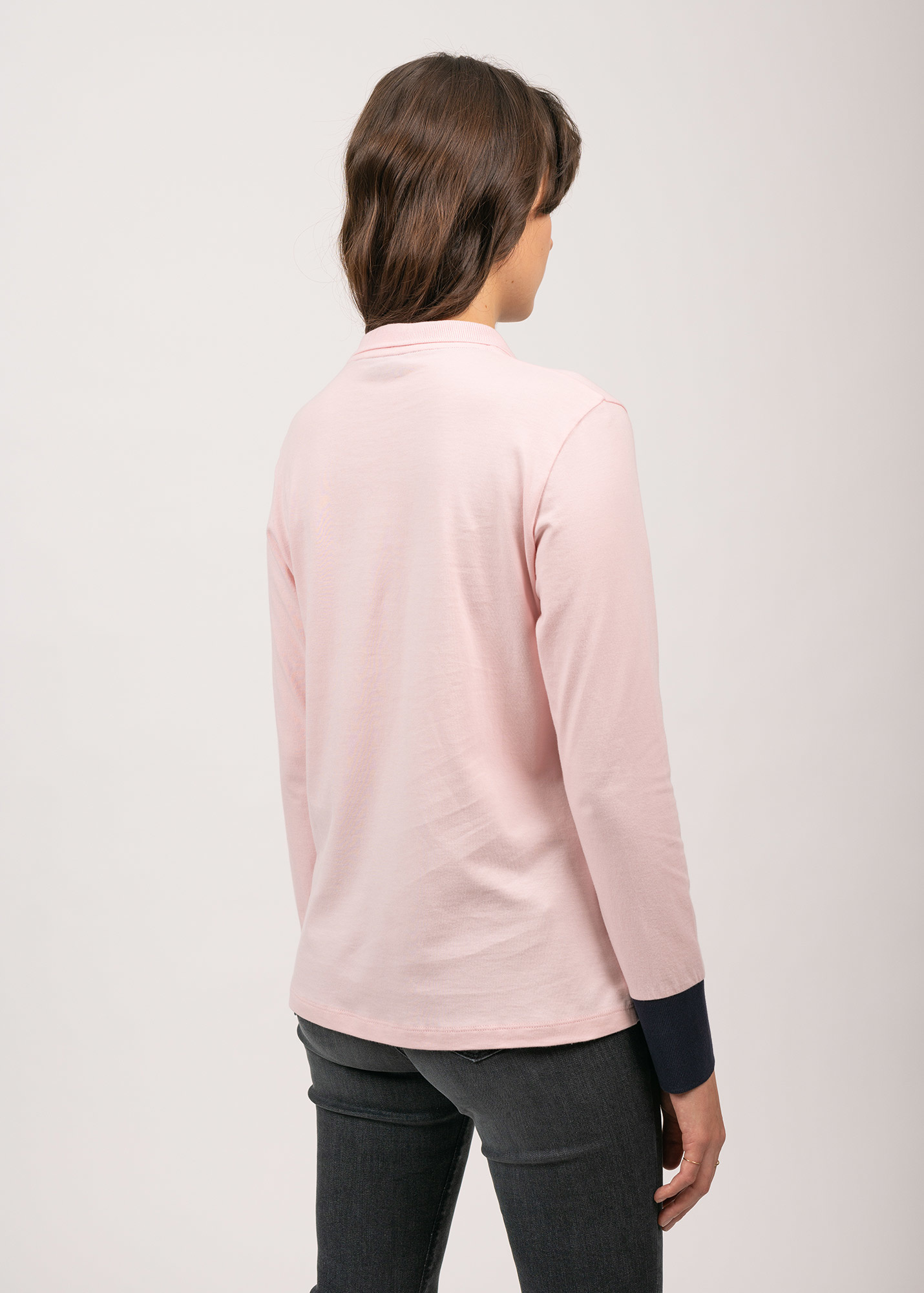 Long-sleeve Collared Top-2