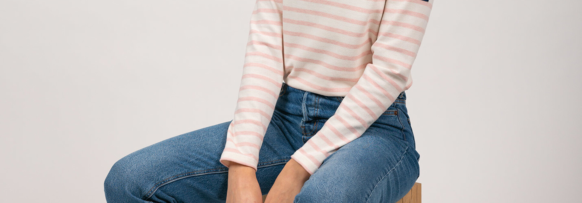 Striped Long-Sleeve Top