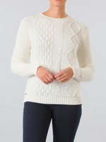 Lisette L Pullover Cable Knit Sweater