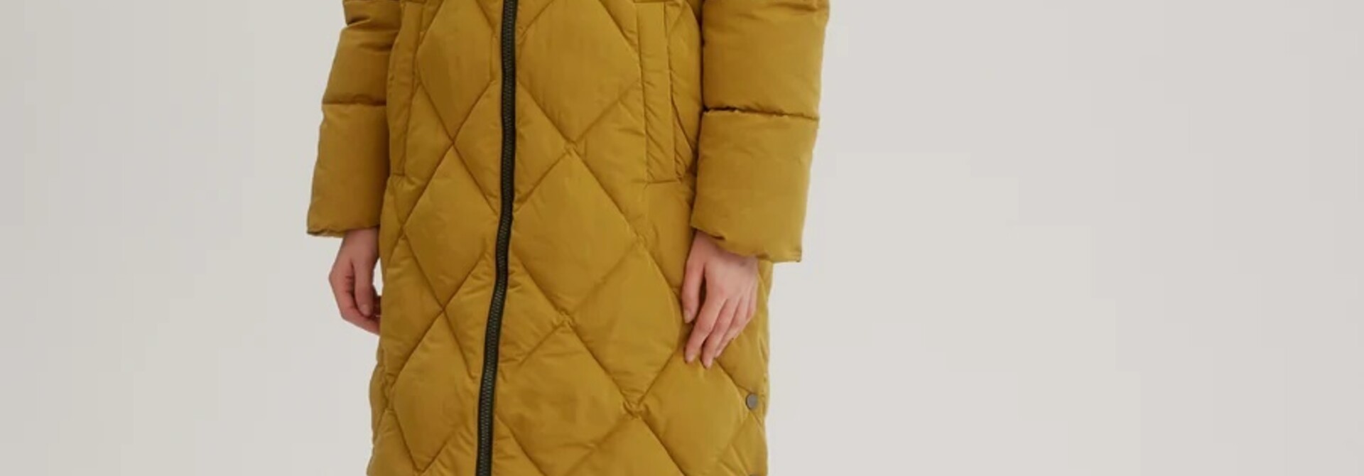 Quilted Coat with Hood