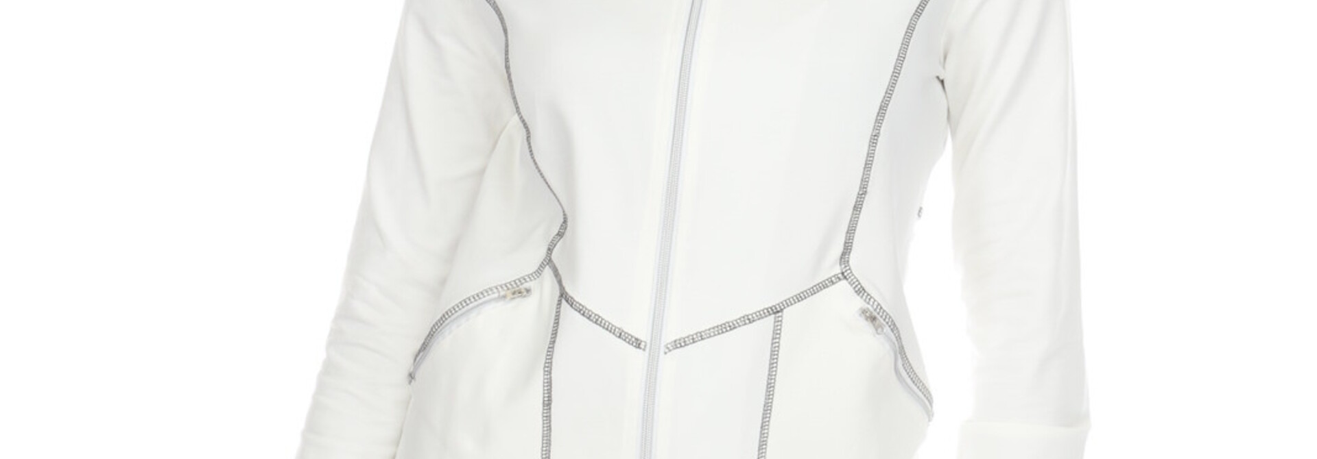 Zipper Front Athleisure Jacket