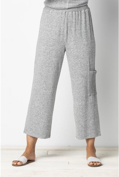Cropped Leisure Pant with Pocket