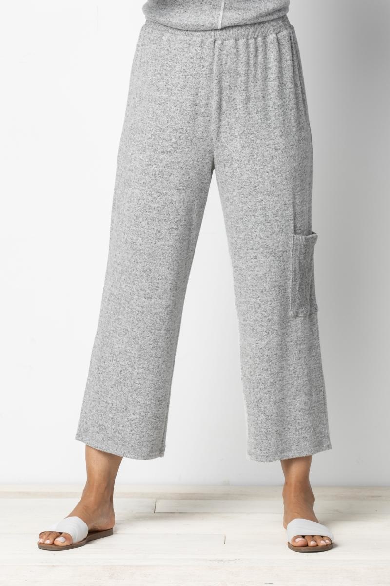 Cropped Leisure Pant with Pocket-1