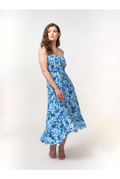 Lightweight Blue Floral Dress