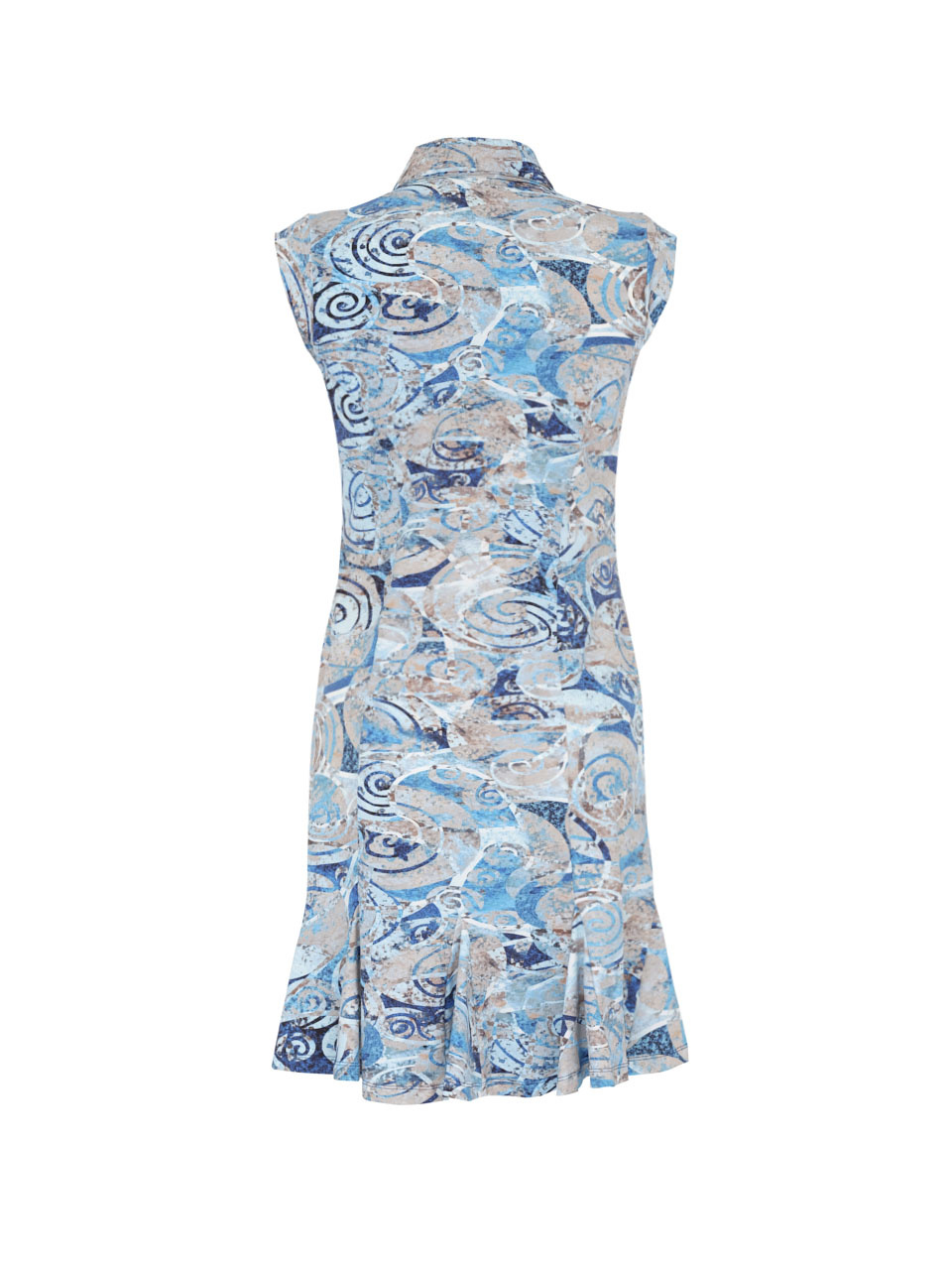 Blue Print Golf Dress-2