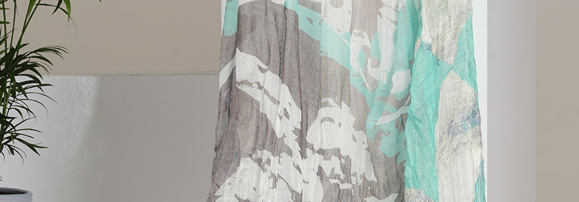 Printed Scarf 907