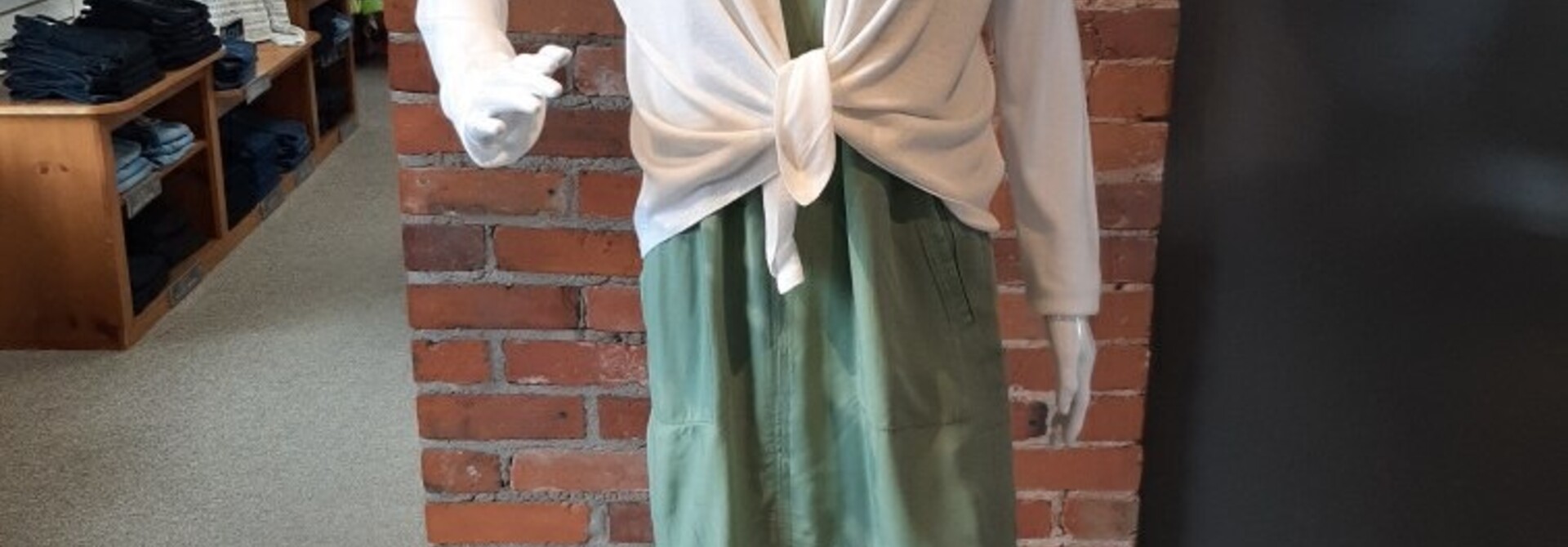 White Tie Front Cardigan