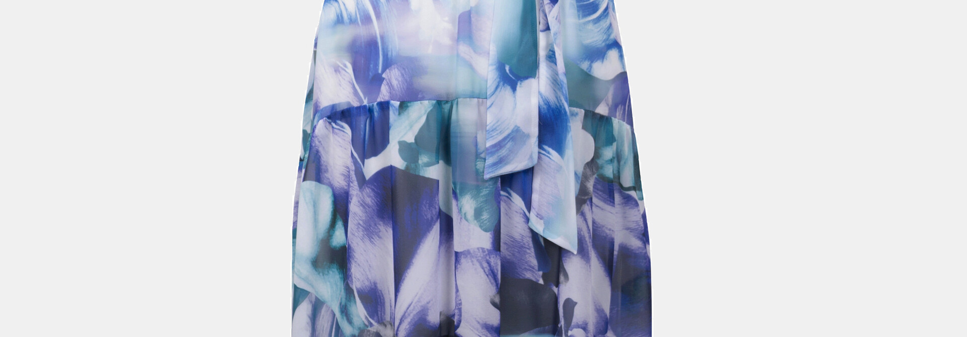 Elegant Printed Sleeveless Dress