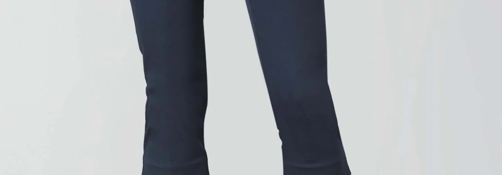 Navy Pull-on Capri
