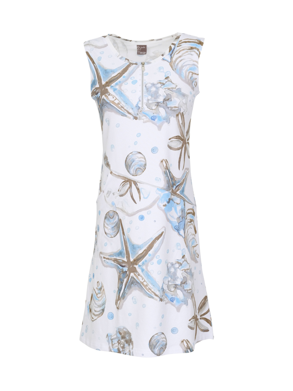 Cotton Sleeveless Dress-1