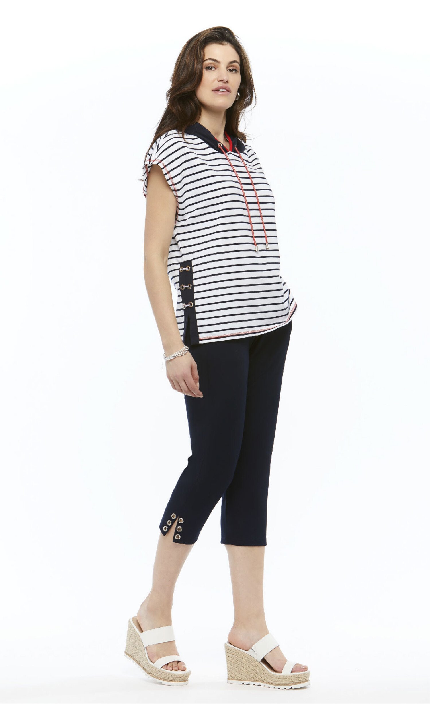 Nautical stripe store sweater