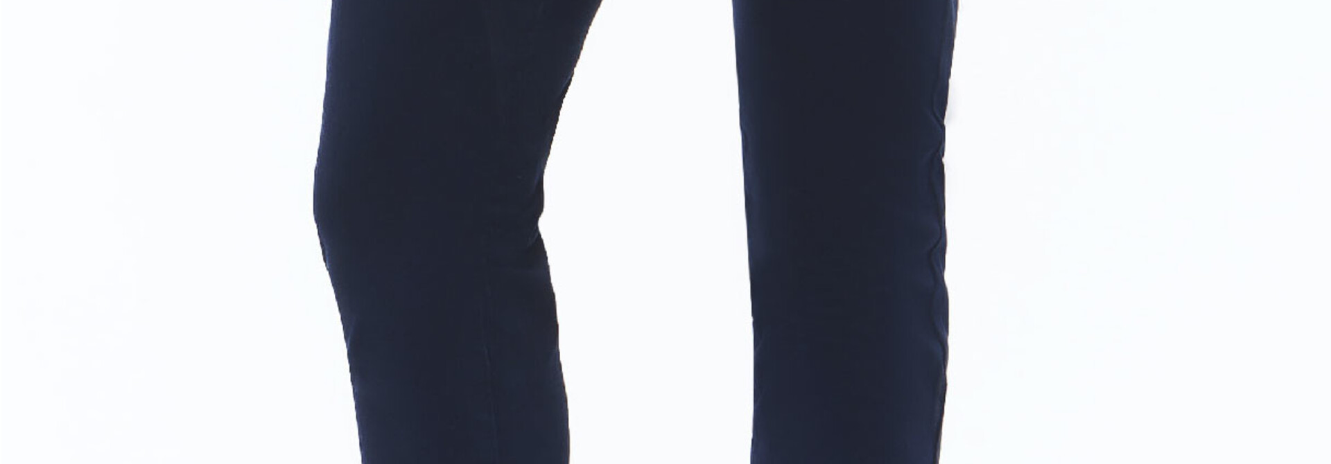 Navy 5 pocket Capri