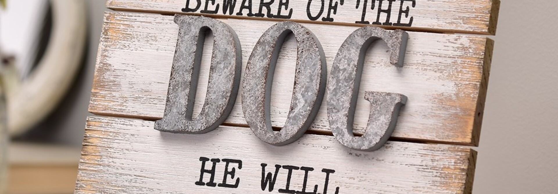 Dog Plaque