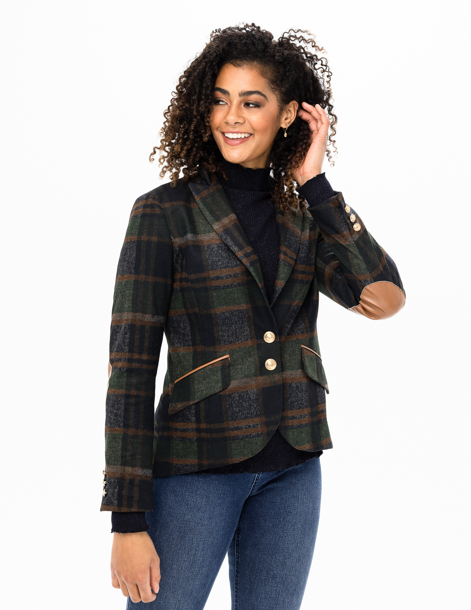 RENUAR Plaid Riding Jacket Dan Joyce Clothing DJC Modern Apparel