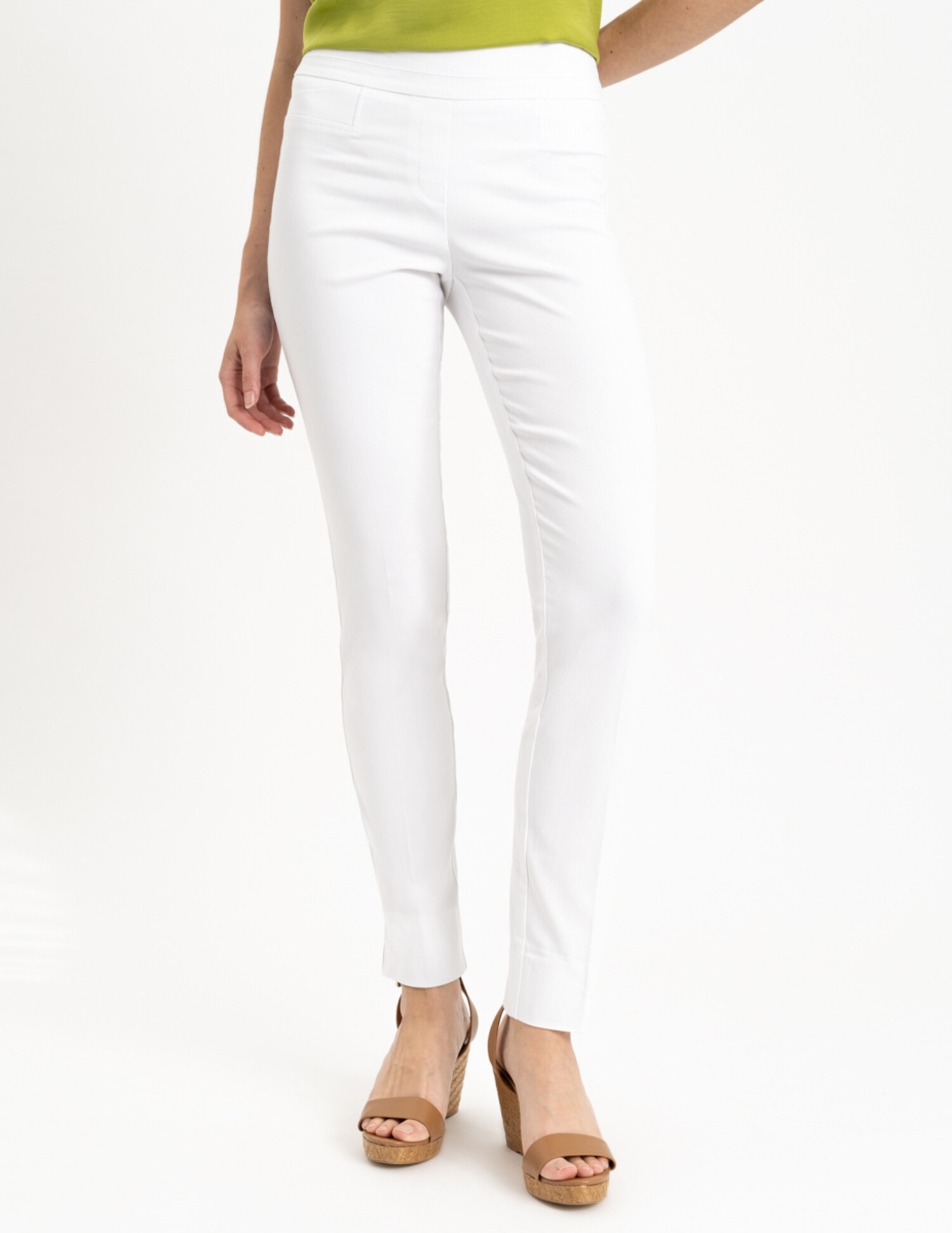 Pull-on Jean Trousers - Trousers 