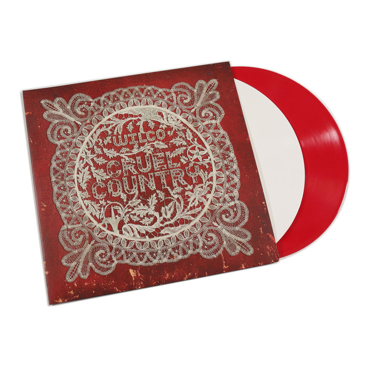 Wilco - Cruel Country LP (red and white) - SALE