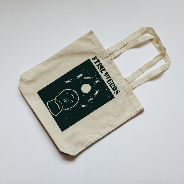 Stinkweeds Tote Bag - "Zine 001 Art"