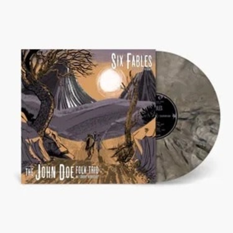 THE JOHN DOE FOLK TRIO - SIX FABLES RECORDED LIVE AT THE BUNKER LP