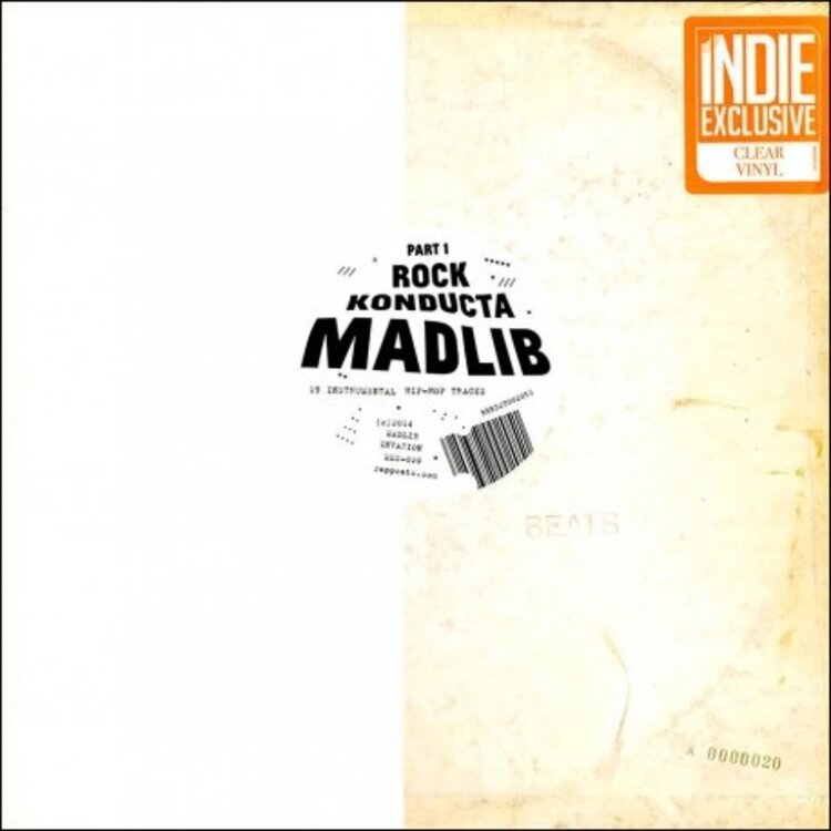 Hip Hop Madlib - Rock Konducta Pt 1 LP (Clear)