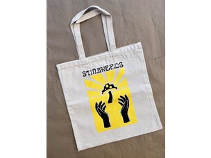 Stinkweeds Stinkweeds Tote Bag - Zine 002 Art Mushroomss