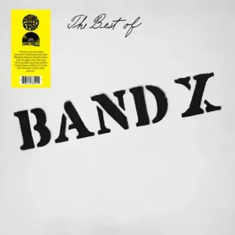 Punk / Hardcore Band X - Band X - The Best of Band X (LP)