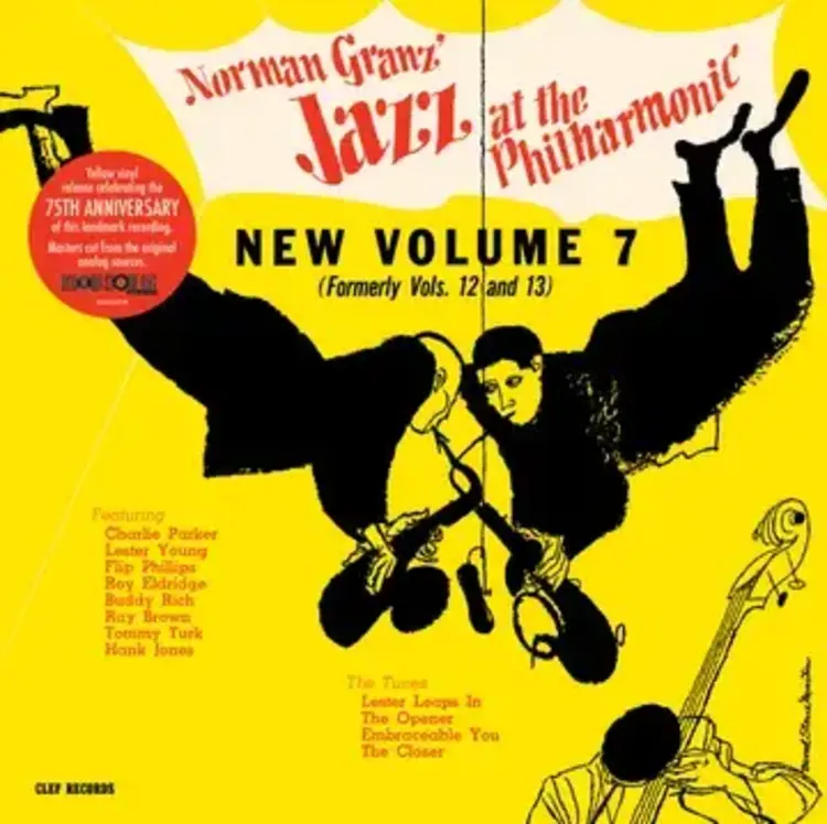 Charlie Parker - Norman Granz' Jazz At The Philharmonic (LP) [Yellow]