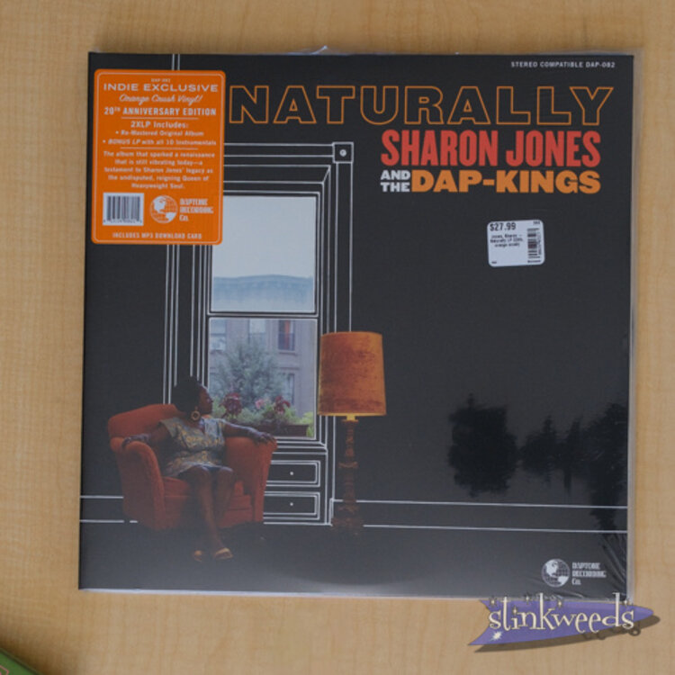 Sharon  Jones - Naturally LP (20th, orange crush)