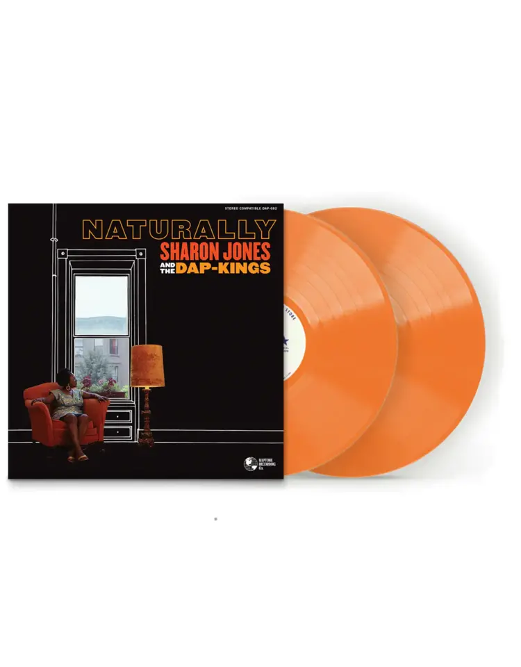Sharon  Jones - Naturally LP (20th, orange crush)