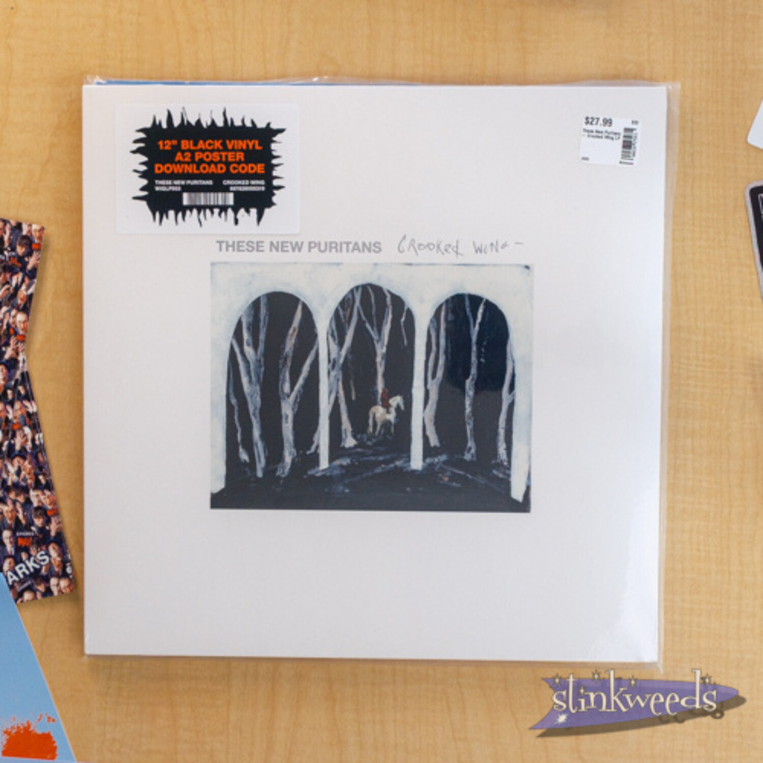 ★ These New Puritans レコード LP These New Puritans - Crooked Wing LP - Stinkweeds Records