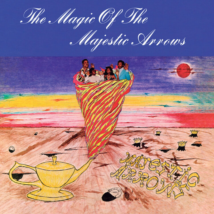 Majestic Arrows 'The Magic of the Majestic Arrows' (Opaque Sky Blue Vinyl LP)