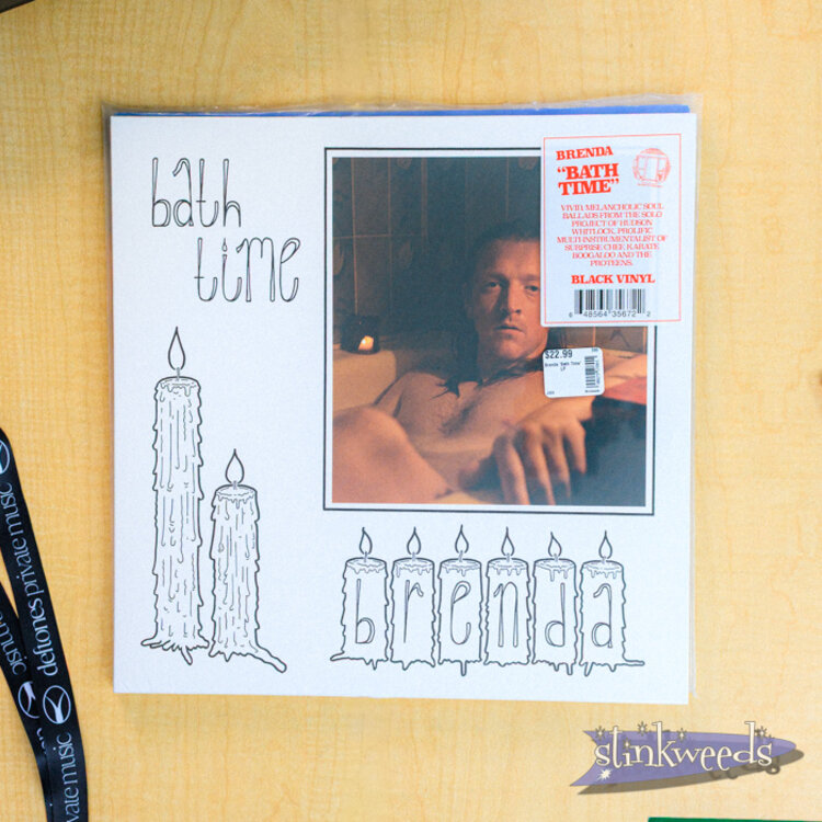 Brenda 'Bath Time' (Black Ice, Orange & Blue Splatter Vinyl LP)