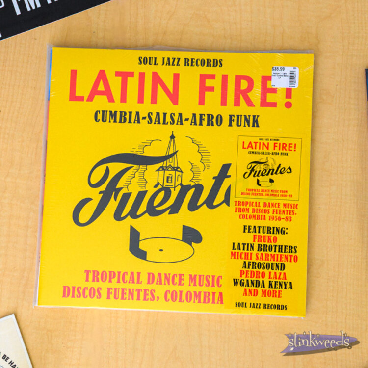 Various - Latin Fire!! Cumbia Salsa LP