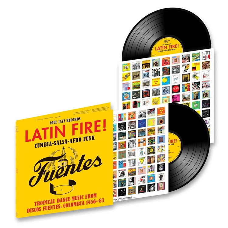 Various - Latin Fire!! Cumbia Salsa LP