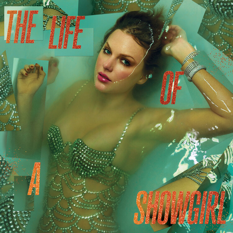 Taylor Swift - Life of a Showgirl LP (orange glitter)