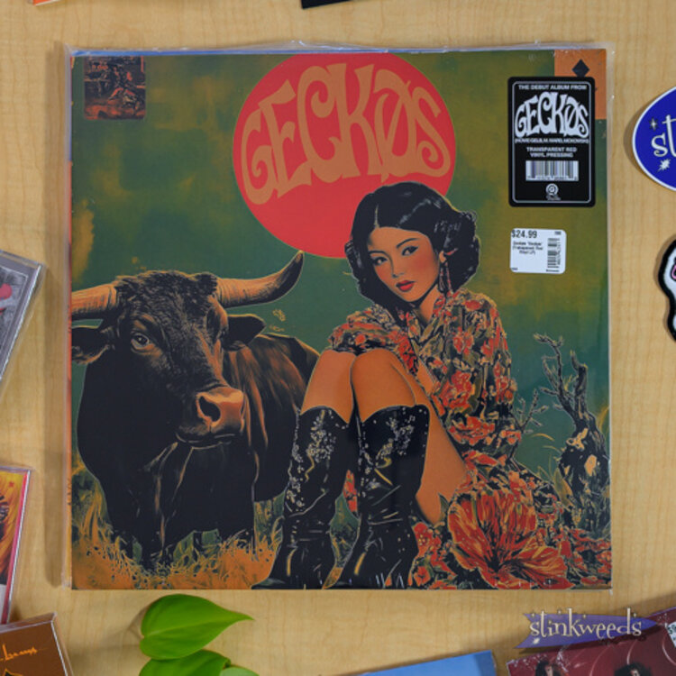 Geckos  'Geckøs' (Transparent Red Vinyl LP)