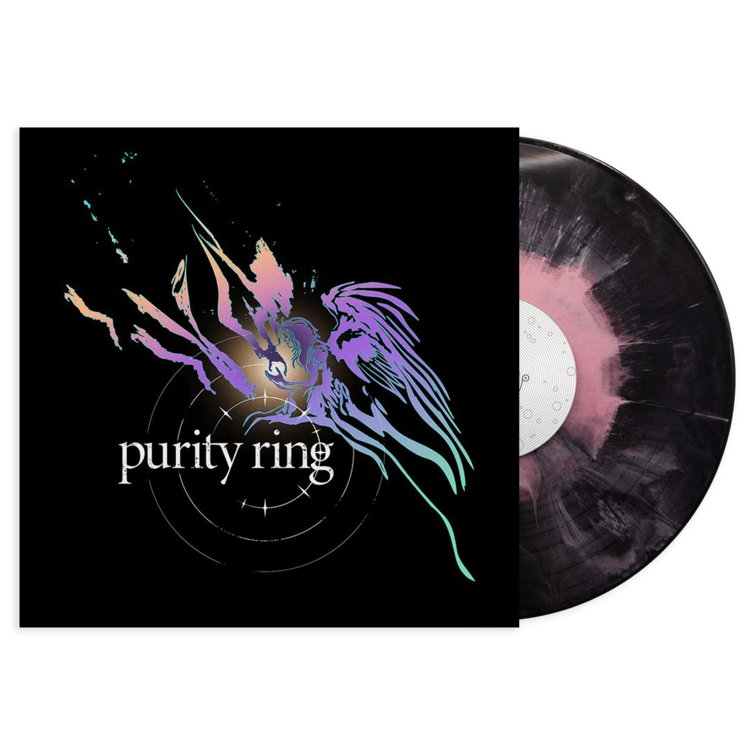 Purity Ring 'purity ring' (Pink Acid Wash Splash Vinyl LP)