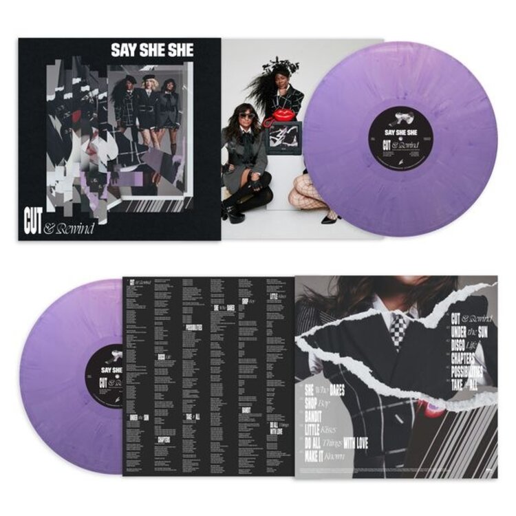 R&B / Soul / Funk Say She She 'Cut & Rewind' (Lilac Vinyl LP)