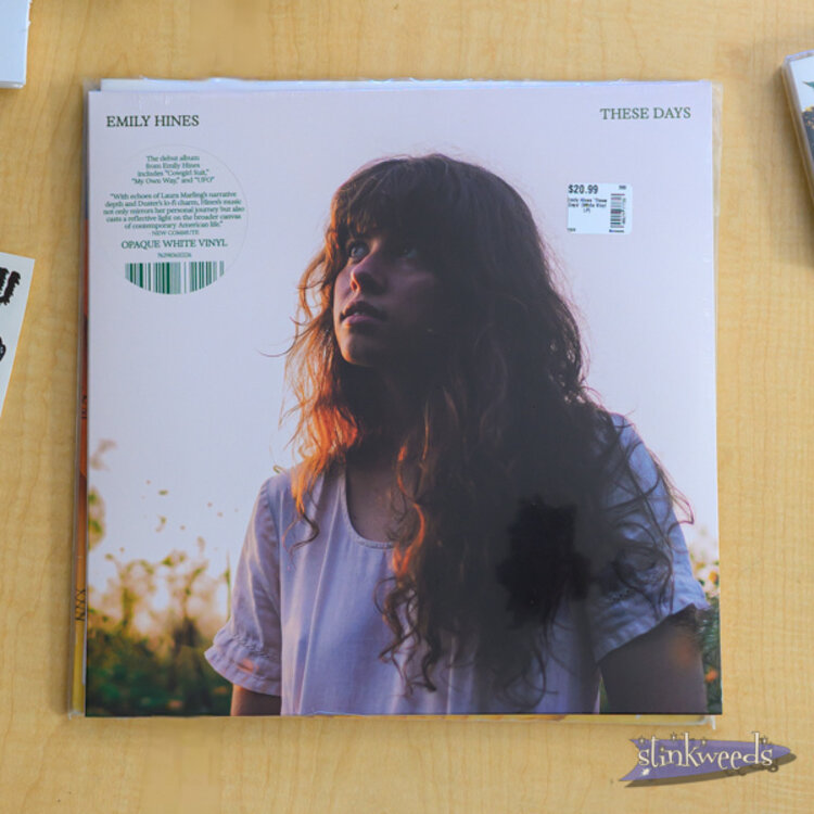 Rock / Indie / Alternative Emily Hines 'These Days' (White Vinyl LP)