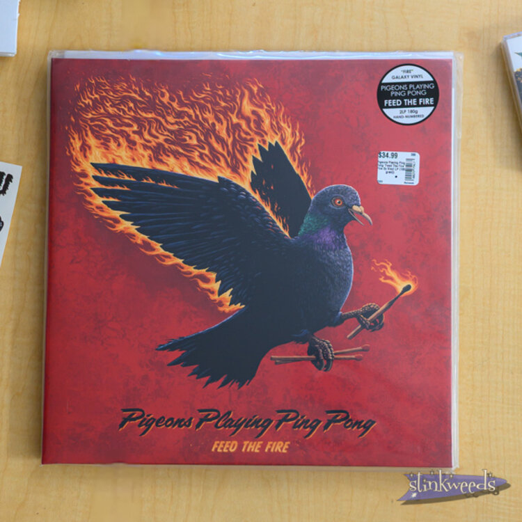 Rock / Indie / Alternative Pigeons Playing Ping Pong 'Feed The Fire' (Fire 2x Vinyl LP (180 gram))