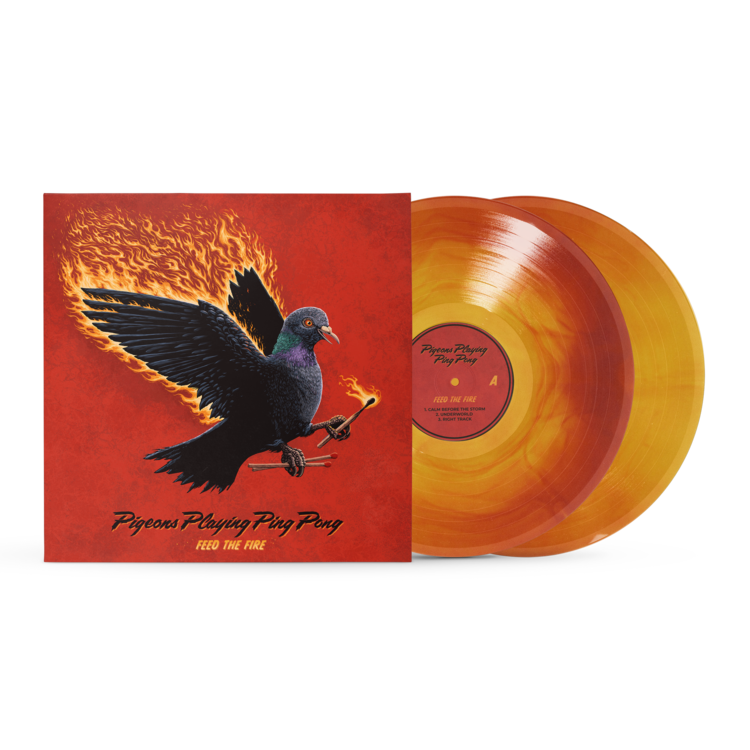 Rock / Indie / Alternative Pigeons Playing Ping Pong 'Feed The Fire' (Fire 2x Vinyl LP (180 gram))