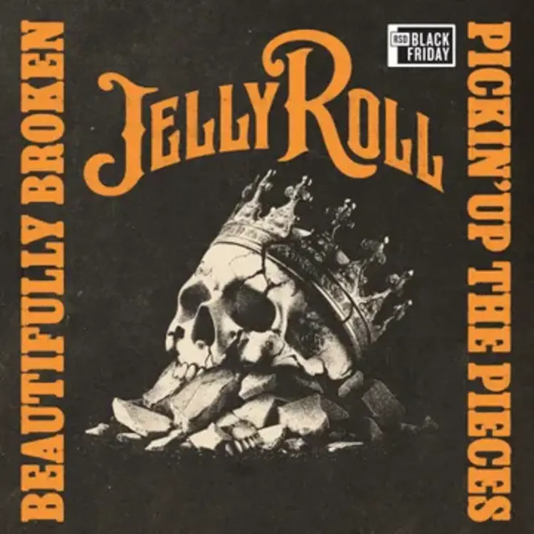 Jelly Roll - Beautifully Broken (Pickin' Up The Pieces) [Tequila Sunrise LP] LP