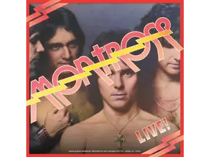 Montrose/Sammy Hagar - Live 1973-KSAN Radio Session (Red Rockerl Vinyl) LP