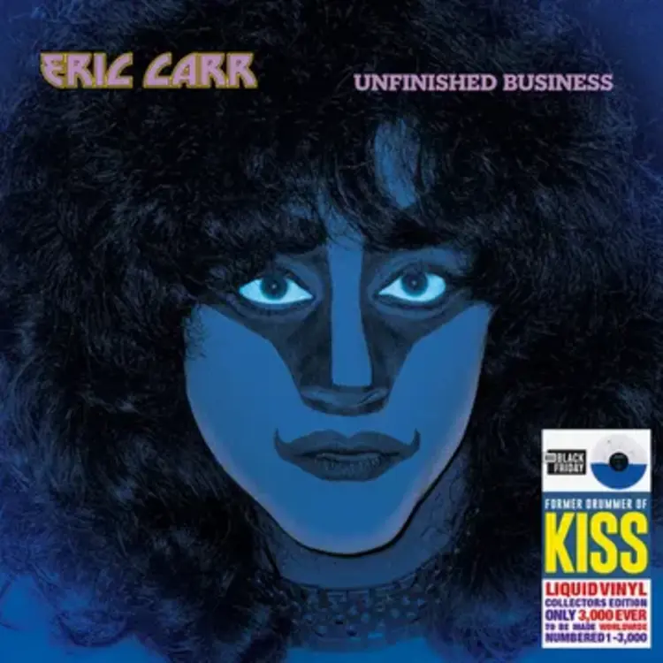 Carr, Eric from KISS - Unfinished Business: The LIQUID VINYL NUMBERED EDITION LP
