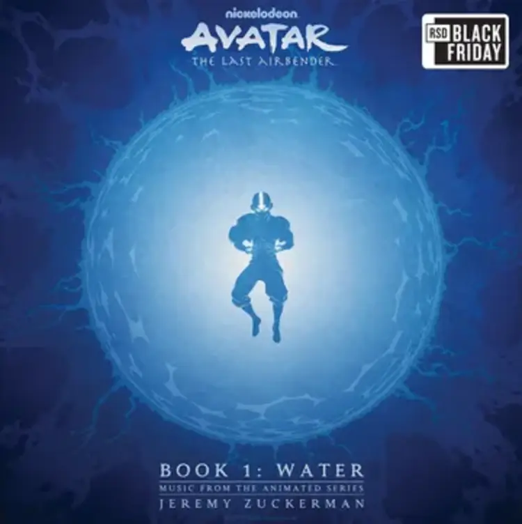 Zuckerman, Jeremy - Avatar: The Last Airbender - Book 1: Water (Music From The Animated Series) [Baby Blue 2 LP] [Lenticular Cover] LP