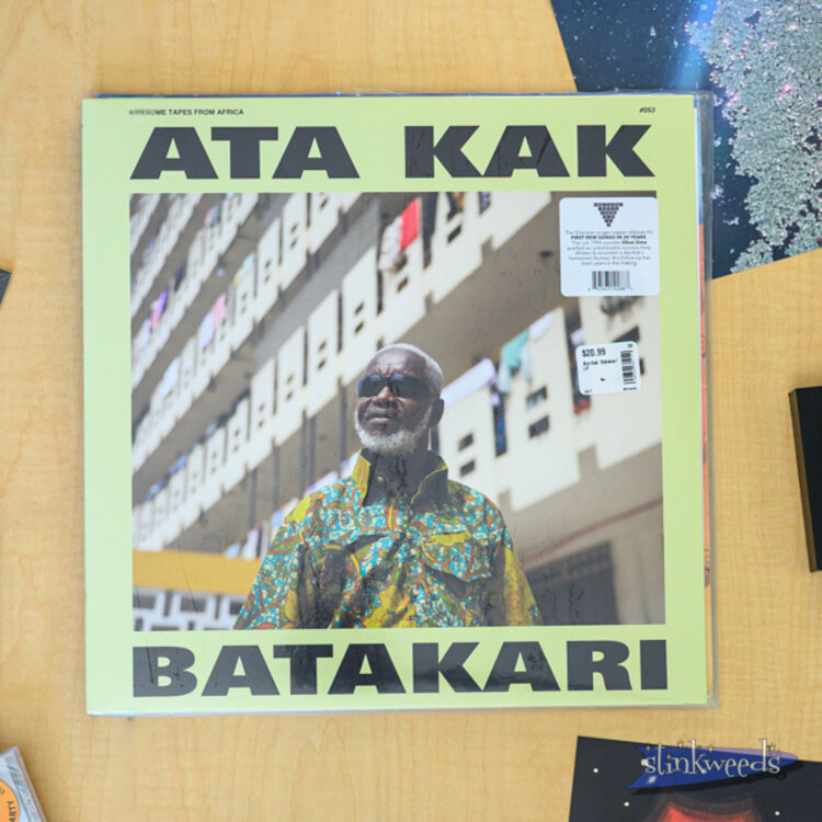 World Ata Kak 'Batakari (Deluxe Edition)' (Lily Pad Green Marble Vinyl LP)