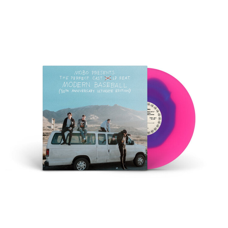 Modern Baseball 'MOBO Presents: The Perfect Cast LP feat. Modern Baseball (30th Anniversary Ultimate Edition)' (Pink & Blue Vinyl LP)
