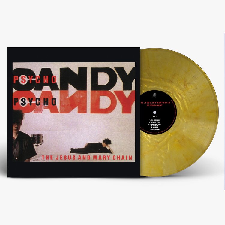 The Jesus and Mary Chain 'Psychocandy (40th Anniversary Edition)' (Gold Swirl Vinyl LP)