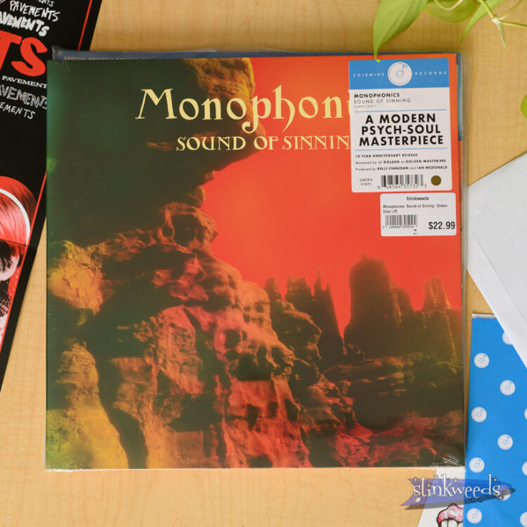 Monophonics 'Sound of Sinning' (Green Vinyl LP)