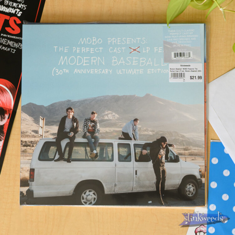 Modern Baseball 'MOBO Presents: The Perfect Cast LP feat. Modern Baseball (30th Anniversary Ultimate Edition)' (Pink & Blue Vinyl LP)