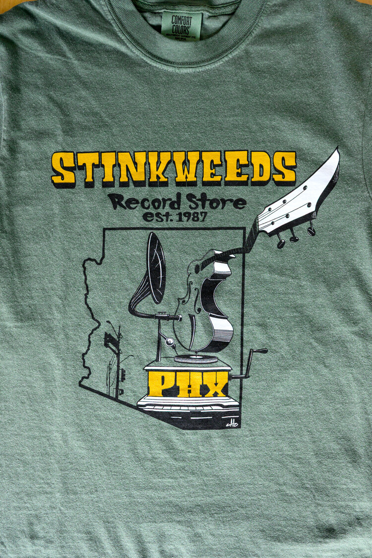 "Phonograph" Stinkweeds Shirt
